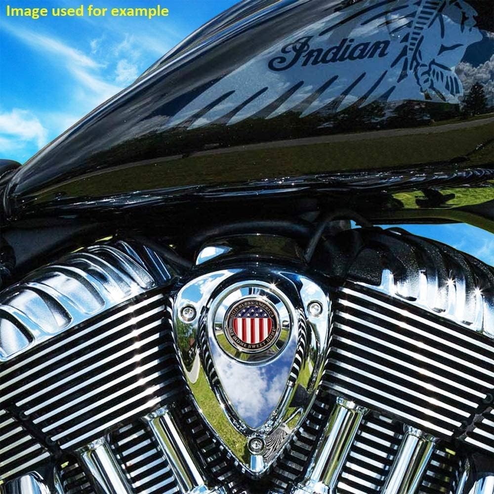 Horn Cover Coin Mount for Indian Chieftain, Chief Classic, Chief Vintage, Dark Horse, Roadmaster, Scout