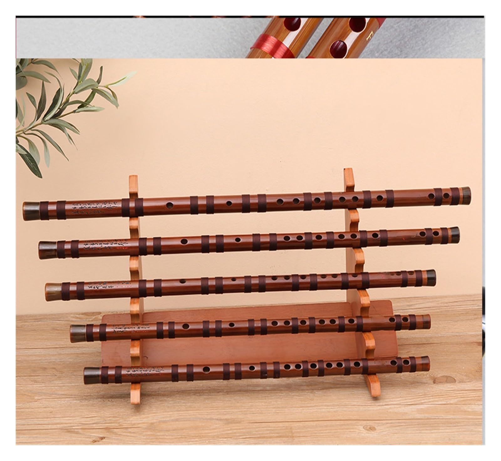Flauto Bambù Flauto di bambù professionale Flauto traverso per principianti Strumento musicale per adulti(E Key)