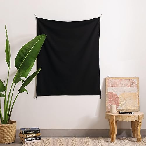 Miniatura 8 de Popular Handicrafts Tapiz en blanco, impresión de sublimación azul Neavy para colgar en la pared para dormitorio, sala de estar, dormitorio