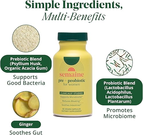 Miniatura 6 de Paquete de salud vaginal: protección para apoyo intestinal, vaginal y de la vejiga. Protección potente y digestión. Aprobado para abdomen sensible |