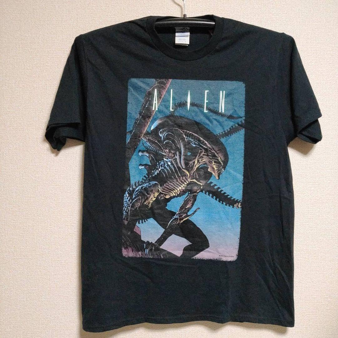 Amazon.co.jp: 公式 20th エイリアン ALIENS Tシャツ 黒 L