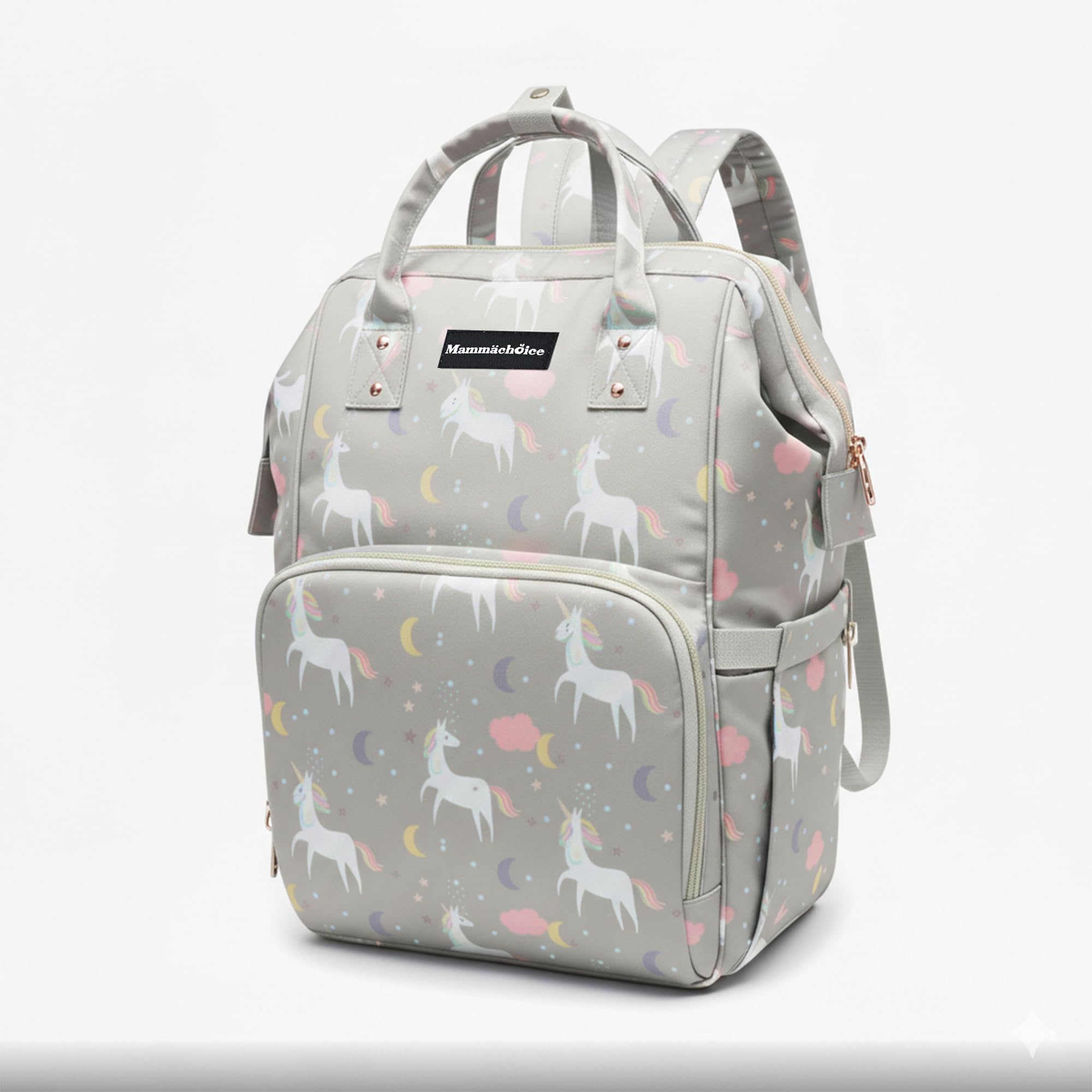 Elegant Diaper Bag for Moms – Water-Resistant, Multipocket Baby Bag for Travel, Maternity, Newborn Care & Hospital Use | Perfect Hospital & Delivery Bag for Mothers-image-10
