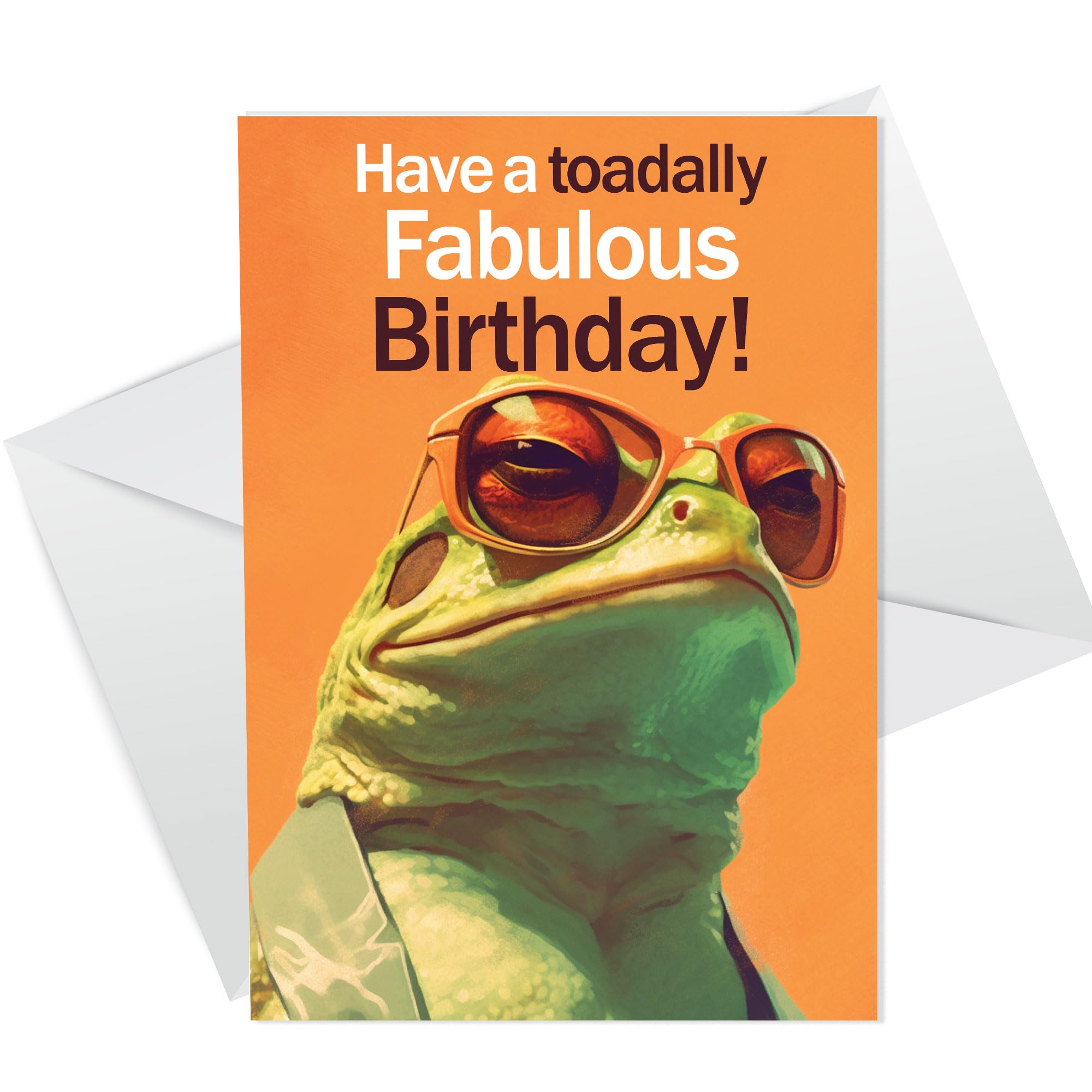 RED OCEAN Friend Birthday Card Female - Funny Birthday Cards for Men and Women - 'Fabulous Birthday' - Birthday Card For Him Her - Mum Dad Grandpa Nana - Sister Birthday Card