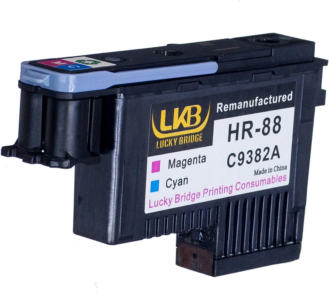 HP88 Printhead 1pcs C9382A Magent and Cyan Remanufactured Compatible for HP Officejet with HP Office jet K5400 L7550 L7580 L7590 L7650 L7680 L7750 L7780 L7790 Printer