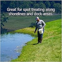 Vista 4 de Pellets removedor de suciedad de 5 libras (10 cucharadas) Tabletas de estanque tratan 1.25 acres Removedor de polvo de lago, reductor de lodos