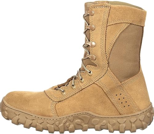 Miniatura 5 de ROCKY S2V Botas militares tácticas con punta compuesta, talla 10.5 (M) color marrón coyote, Marrón Coyote