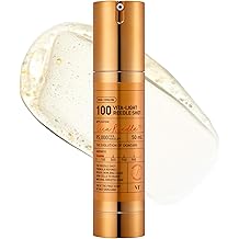 VT Cosmetics Vita-Light Reedle Shot 100, Serum with Vitamin C Capsules, Vitamin E, Hydrating Care, Korean Skincare for Sensitive Skin 1.69Fl Oz(50ml)