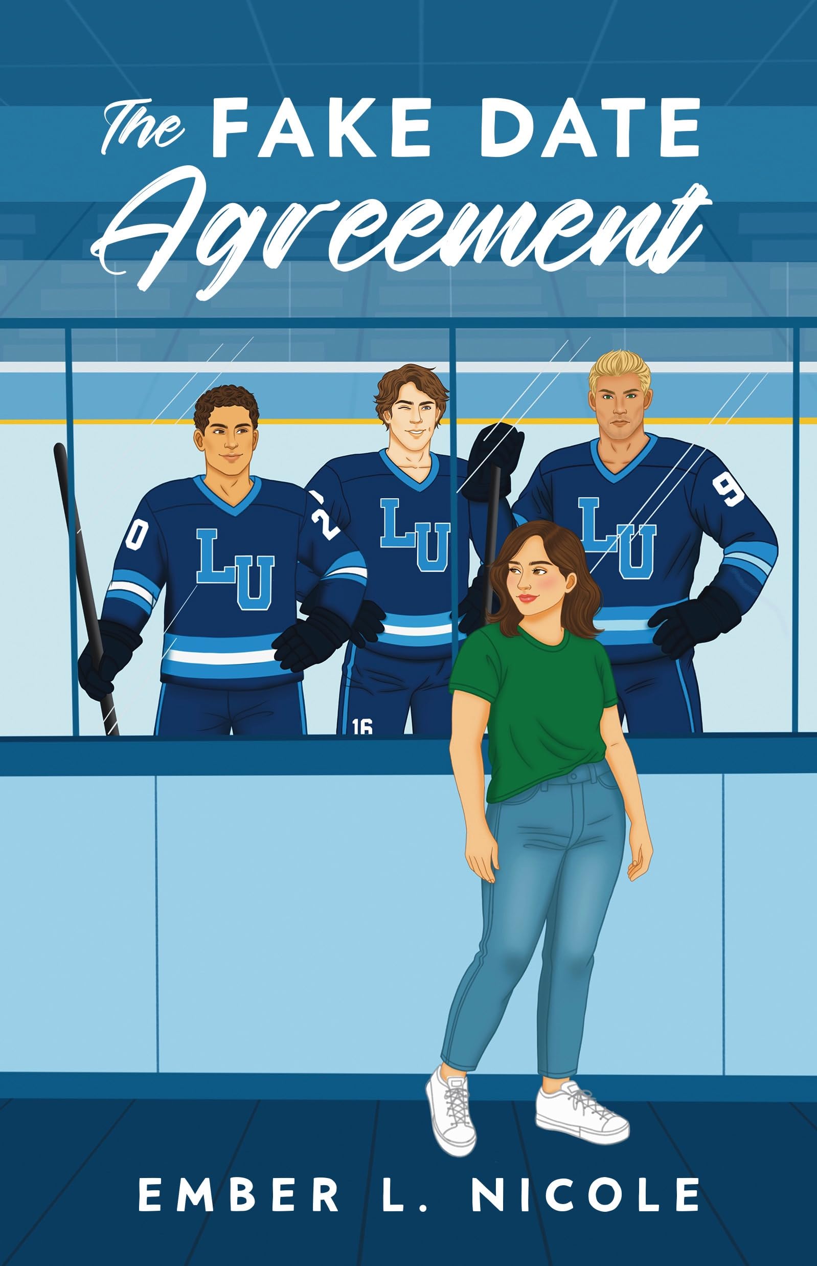 The Fake Date Agreement: A Why Choose Hockey Romance (Lamont U Book 1)