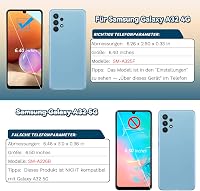 RongZy Samsung Galaxy A32 4G LCD Kijelző Csere Érintőképernyővel - Kompatibilis A325F/DS/A325M/A325N Modellekkel, Kerettel, Szerszámokkal 3
