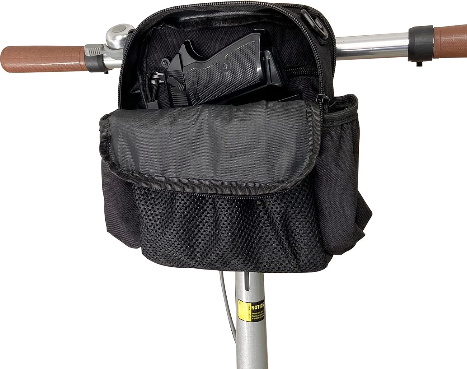 Gibuy Concealed Carry Soft Pistol Case for Bicycle
