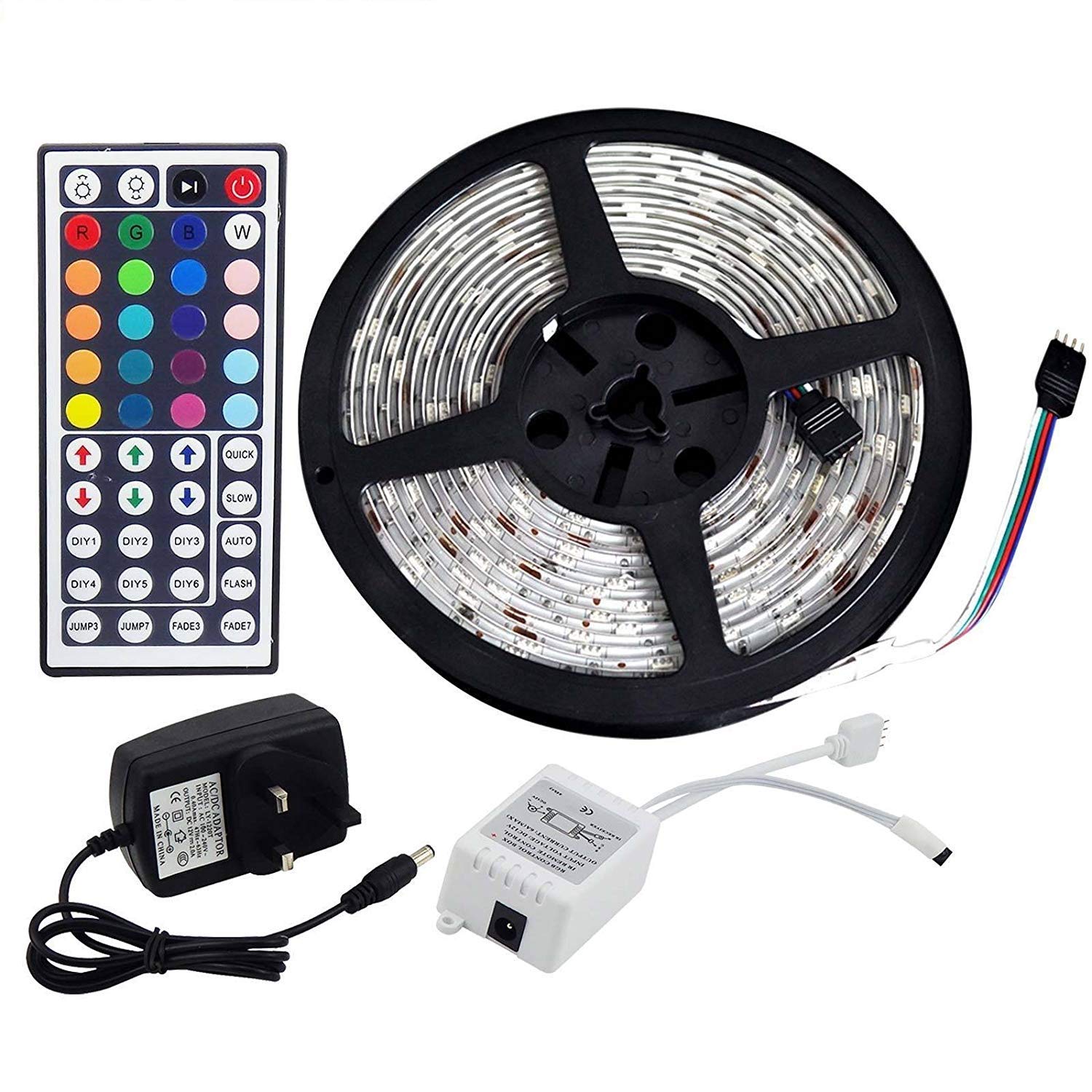 B-Creative 5M 5050 LED Mood Illuminazione Idee TV Retro luci Colore cambiando Striscia Nastro UK