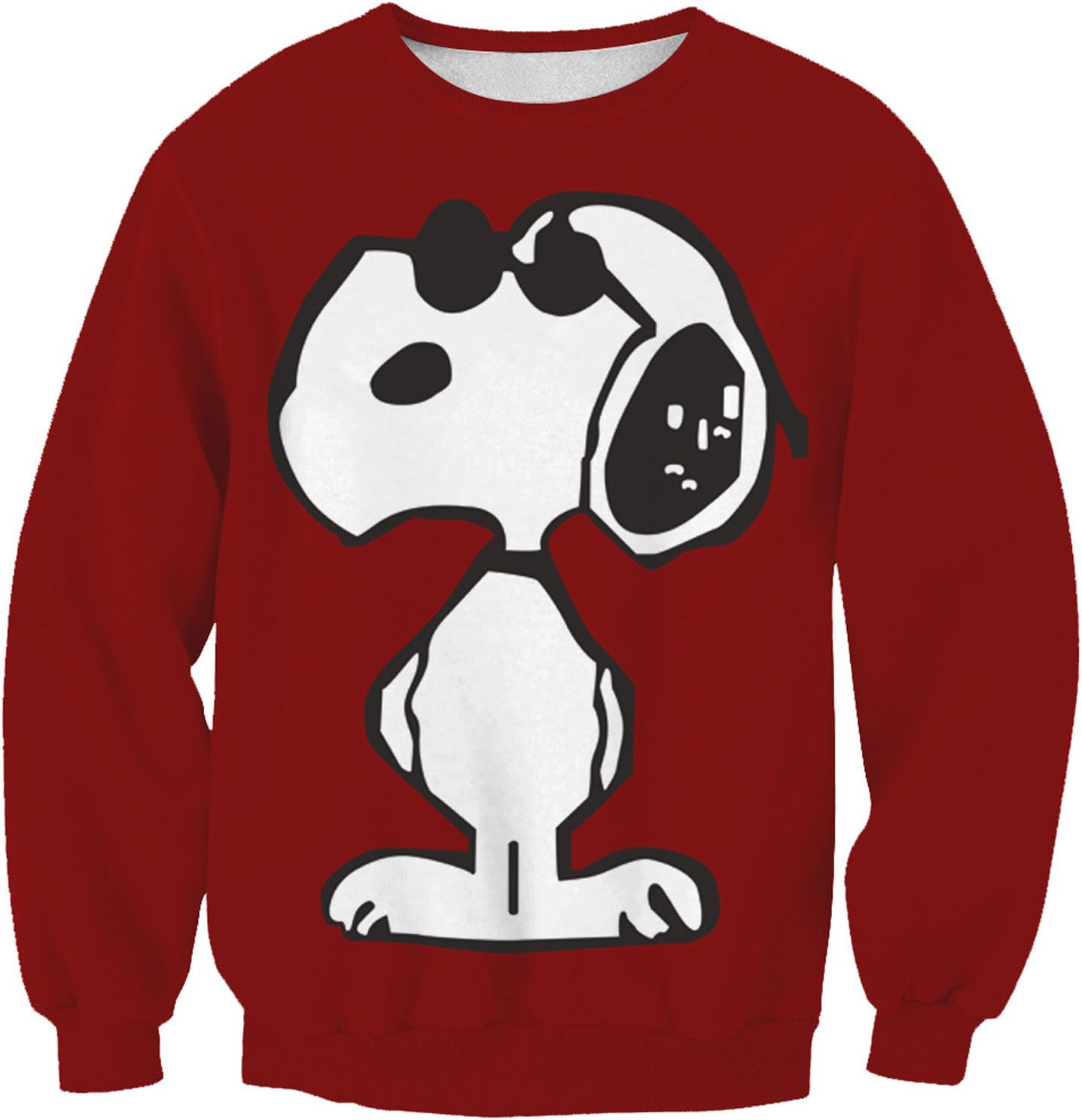 Lady Queen Women's Snoopy 3d Print Sweatshirt Pullovers