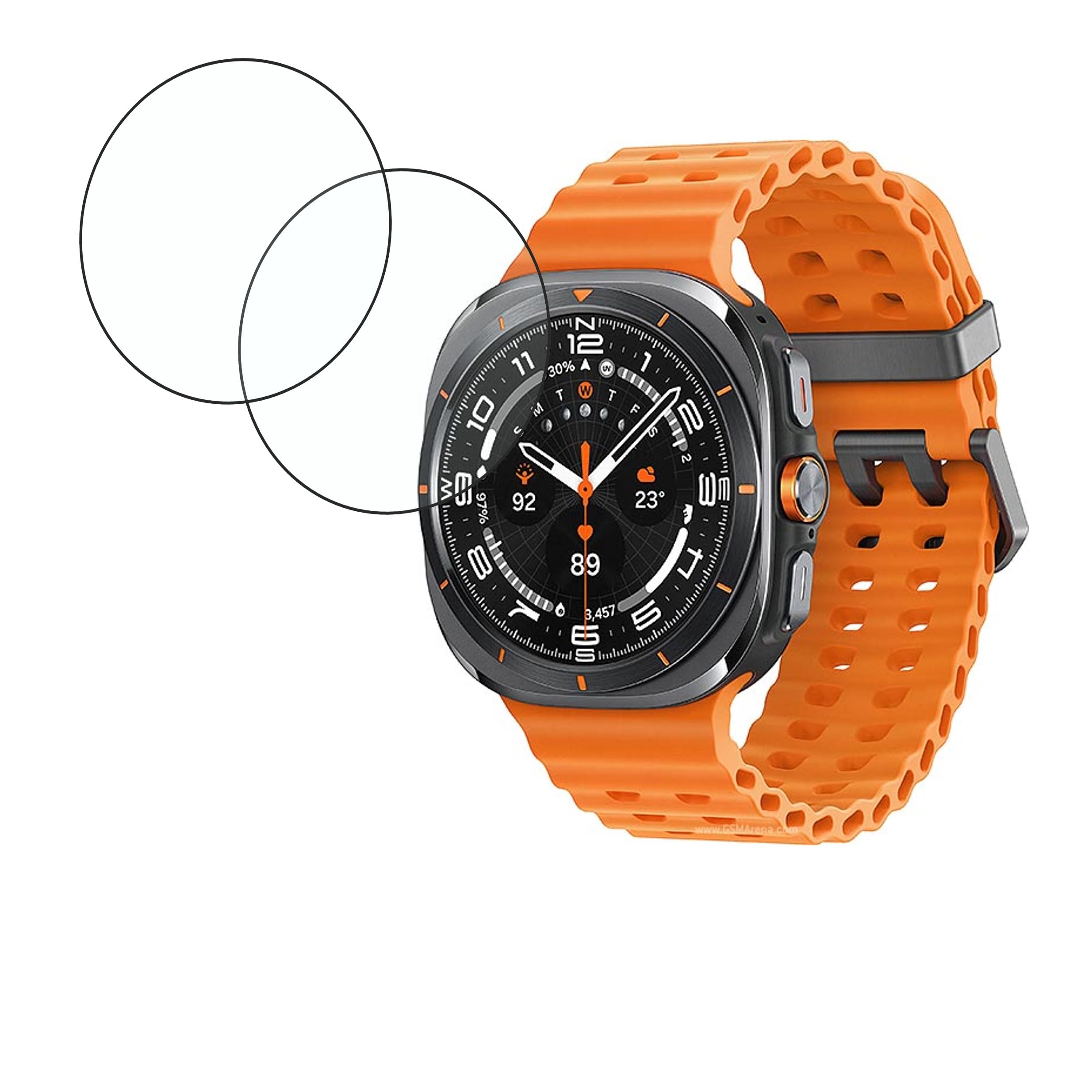 DVTECH® Smartwatch Screen Protector Compatible with Samsung Galaxy Watch Ultra Protective Ultra Clear (Flexible Screen Protector) (Pack of 02) (B0D9BN2T9D) Amazon Price History, Amazon Price Tracker