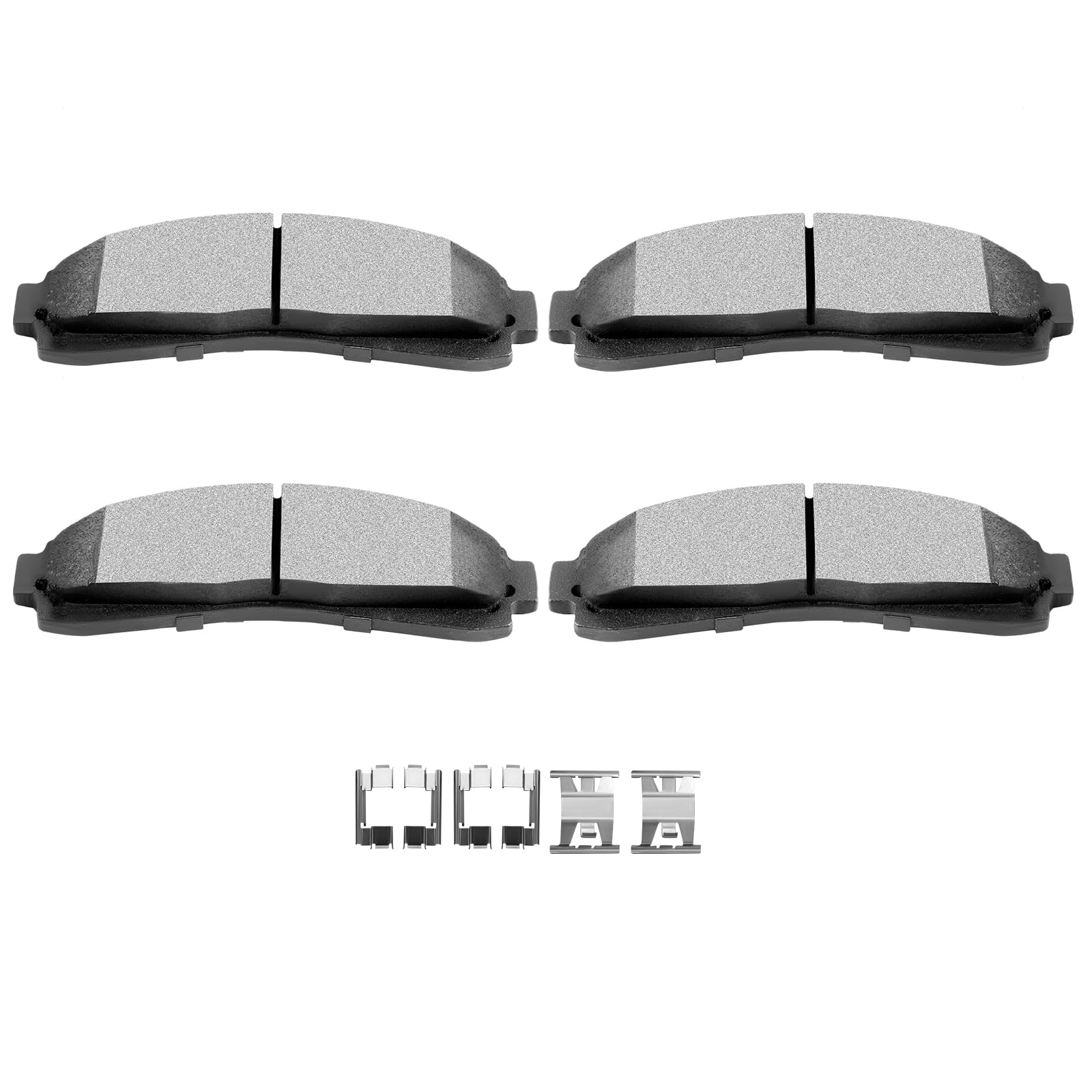 Amazon.com: ECCPP Front Brake Pads Kits, 4pcs Front Brake Pads for