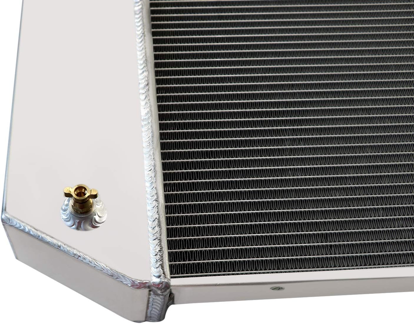 Chevy Kodiak Radiator, GMC Topkick Radiator, Aluminum Radiator for 1991-2002 Chevy GMC C60 C6500 C70 C7500 C6000 C7000 Truck, 4 Row Cores