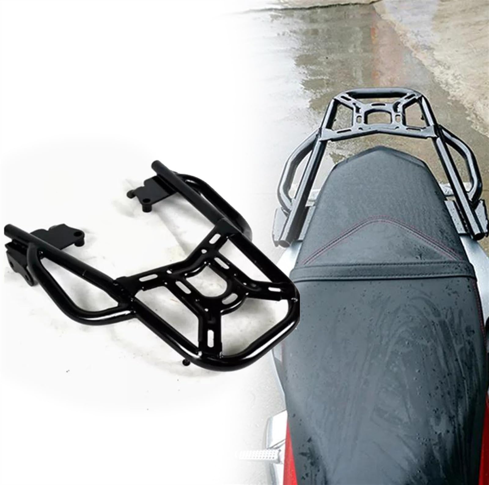 Portapacchi per Moto con Maniglie per Passeggero, Lato Posteriore, per CB190R CB 190R Decorazione