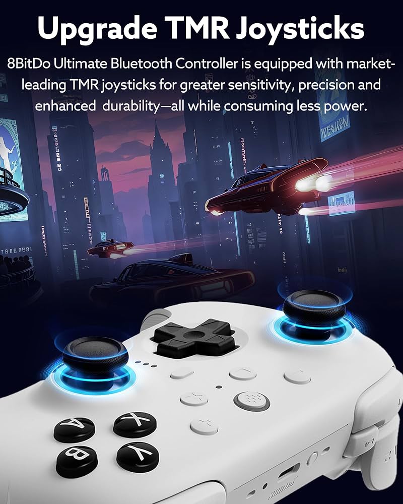 その他 8BitDo Ultimate 2 Bluetooth Controller Amazon.com: 8Bitdo Ultimate 2 Bluetooth Controller (TMR