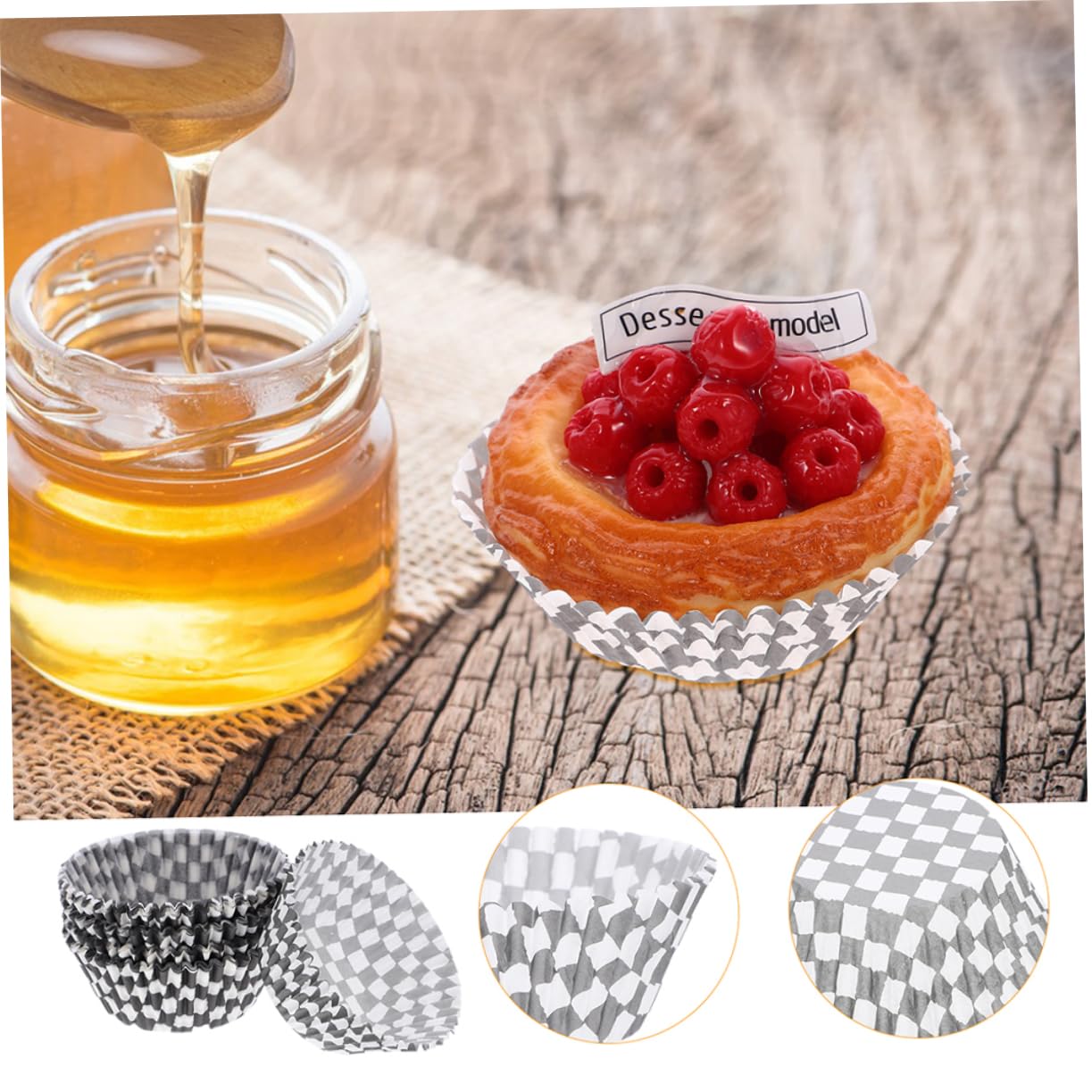 Alipis 5 Sätze Muffinförmchen Papiertassen Für Cupcakes Kleine Kuchen Schokoladen Und Leckereien Ölbeständige Backunterlagen Design Für Bäckerei Und Zuhause 200 Stück * 5