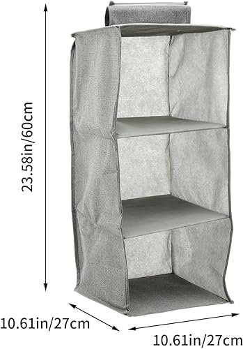 Miniatura 2 de Organizadores De Closet - Cubos de almacenamiento plegables de tela, contenedores plegables de almacenamiento de ropa, caja de almacenamiento