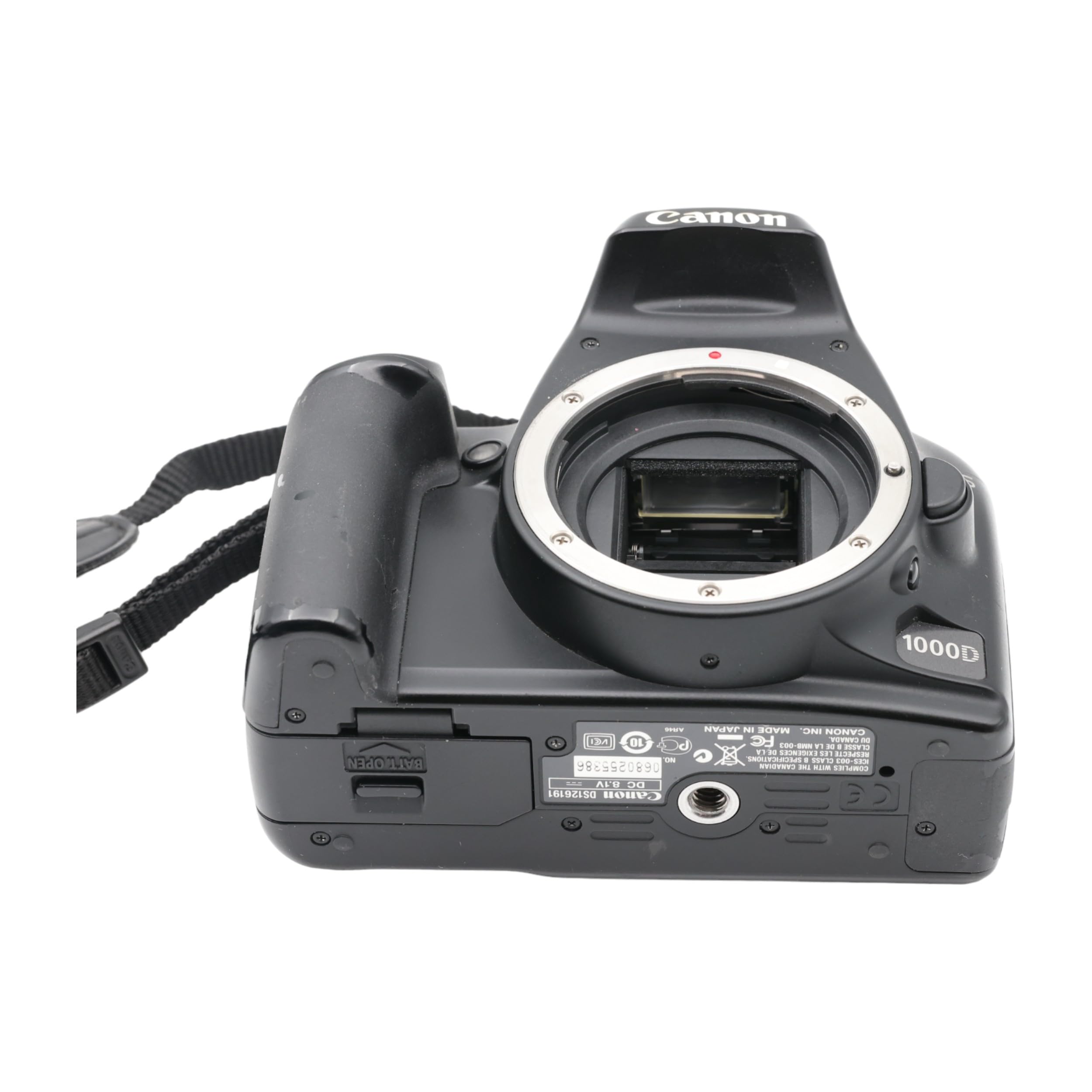 Canon EOS 1000D SLR-Digitalkamera 10 MP Live-View Gehäuse
