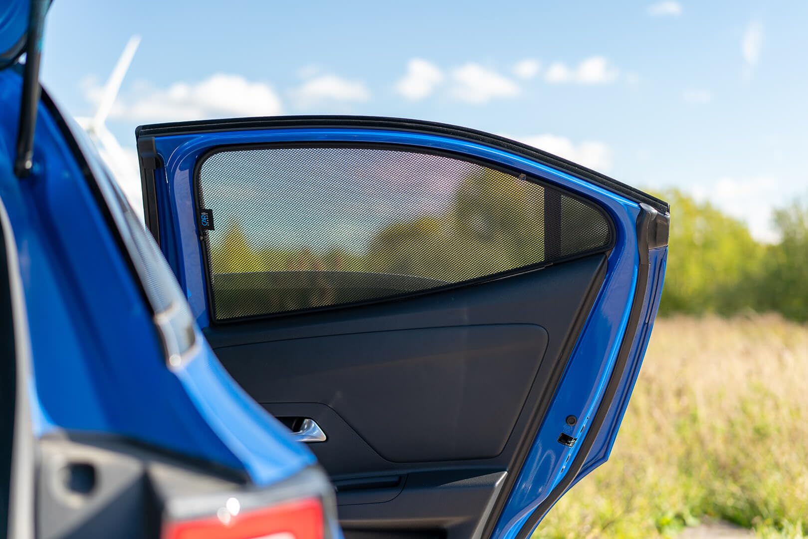CAR SHADES Set (Porte Laterali Posteriori) Compatibile con Opel Mokka 5-Porte 2020- (2-Parti) Tendine Parasole su Misura