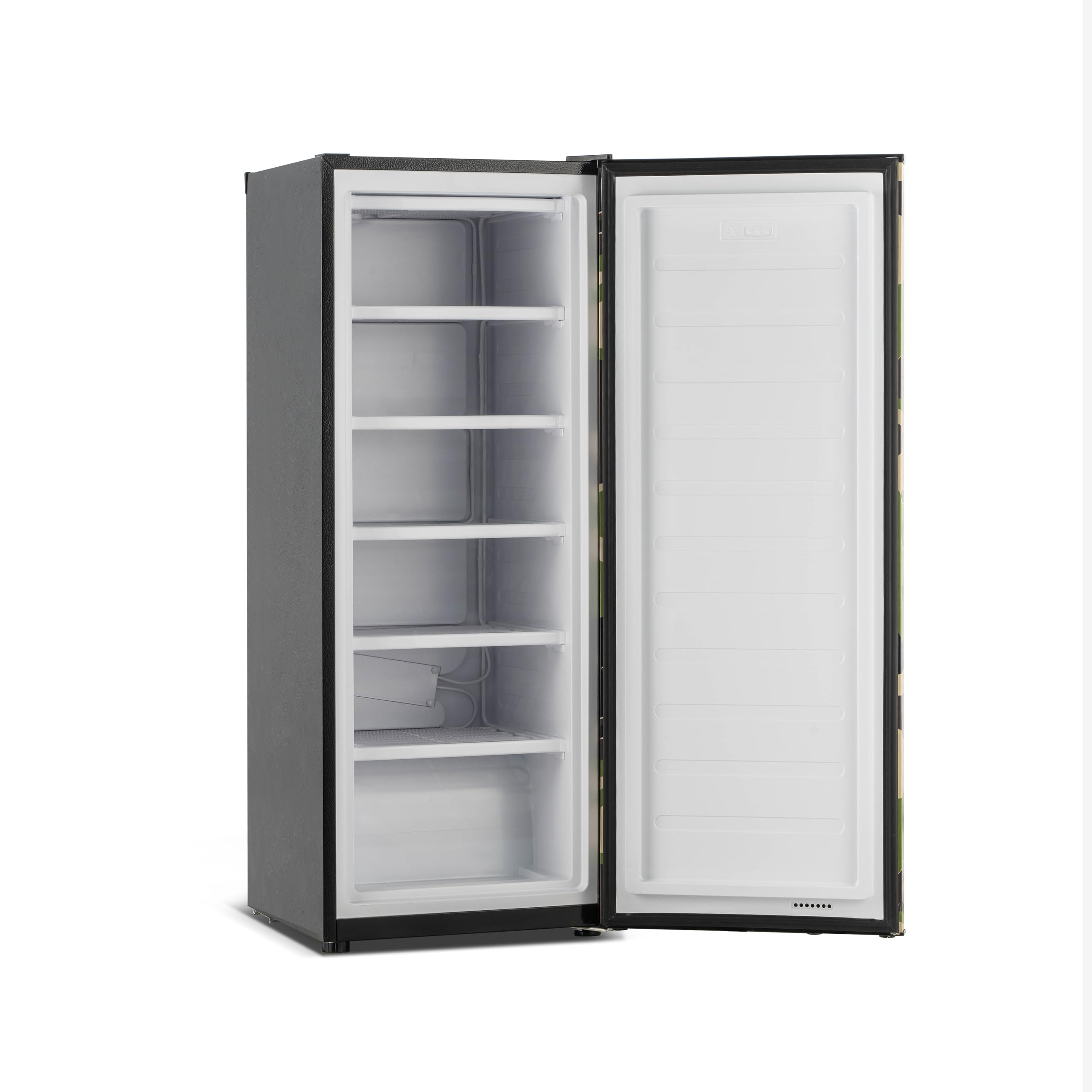Frigidaire 6.4 cu ft, Convertible Upright Camo Fridge or Freezer, Camouflage Print on Fridge.com