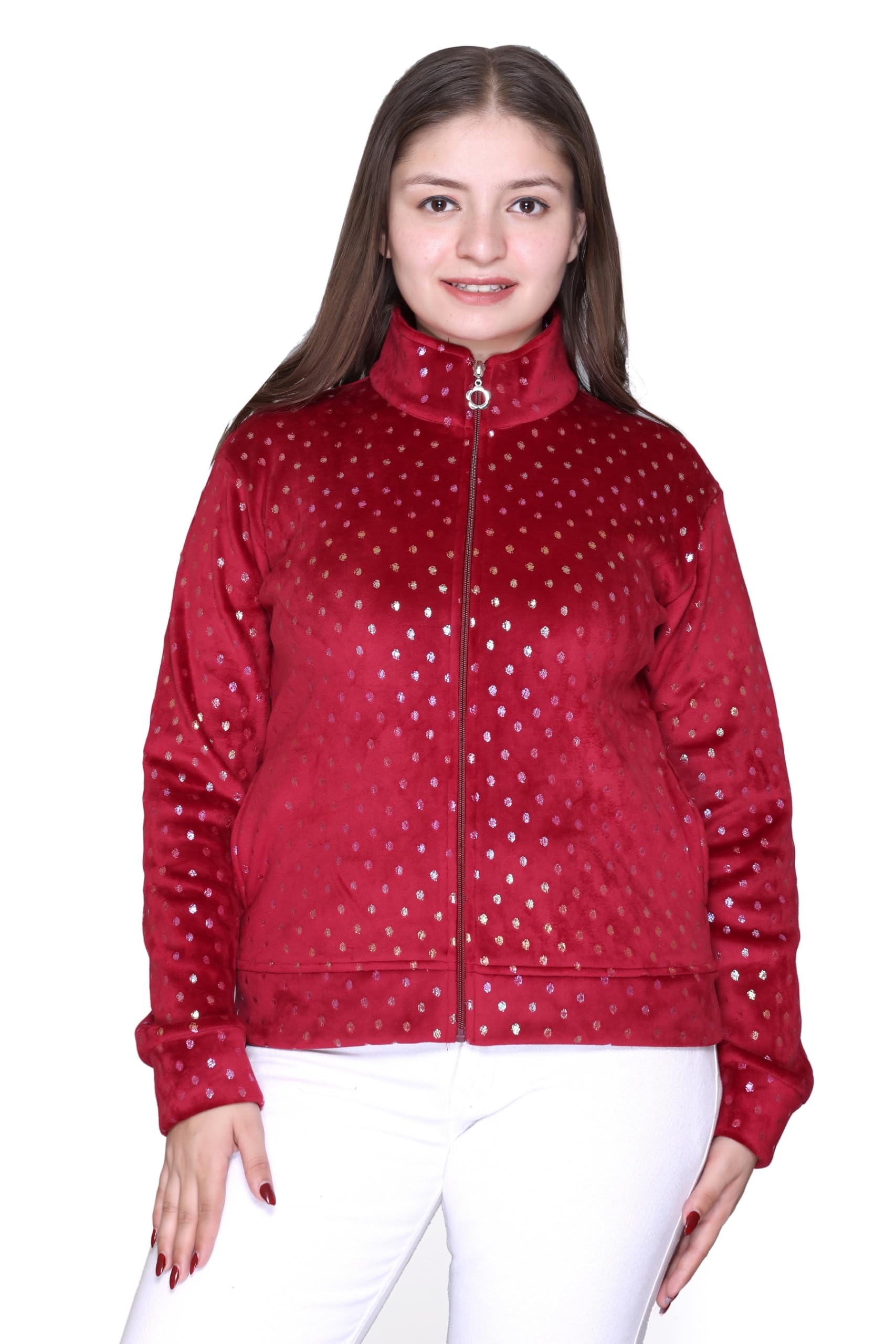 PYRO SPIRIT Classy Latest Women Sweatshirt | Women's Velvet Sweatshirt | Casual wear Sweatshirt | Winter Wear | Gymwear | Sportswear | Girls Sweatshirt-picture-36
