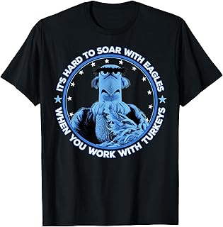 Disney The Muppets Sam Eagle When You Work With Turkeys T-Shirt