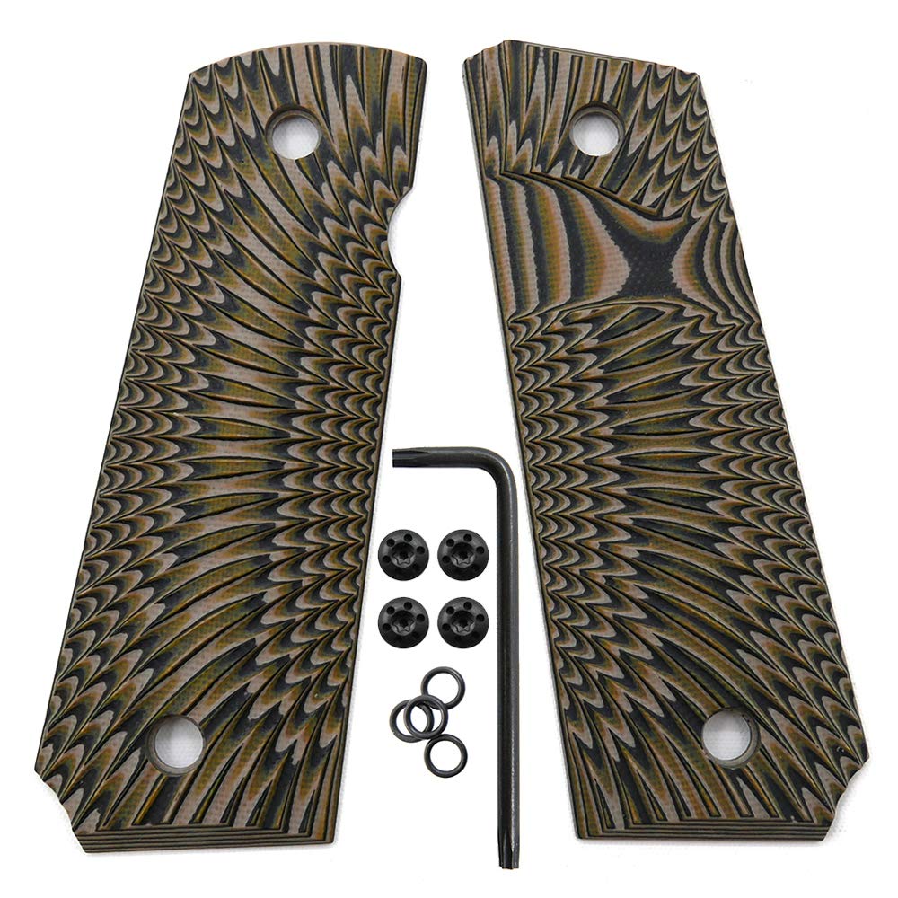 1911 Full Size G10 Slim Grips, 3/16