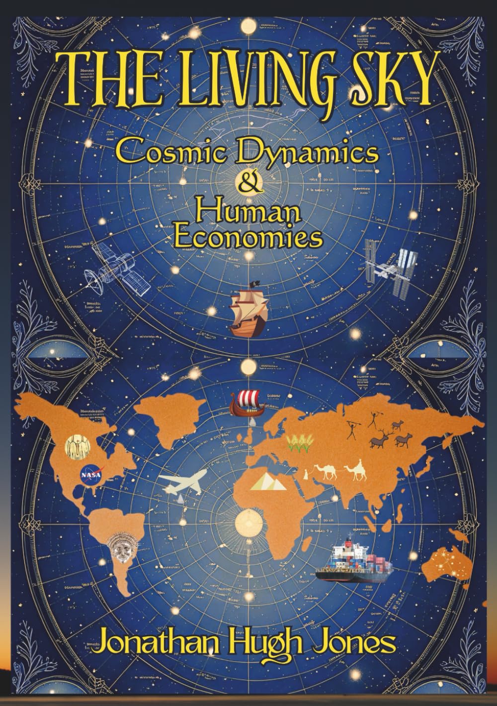 The Living Sky: Cosmic Dynamics & Human Economies