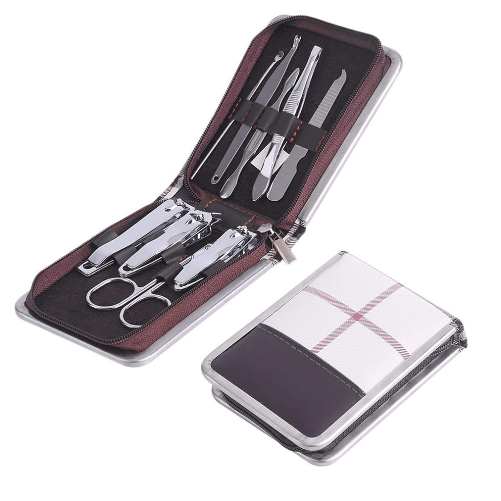 Coupe-ongles portable KANUZ en acier inoxydable pour soin durable