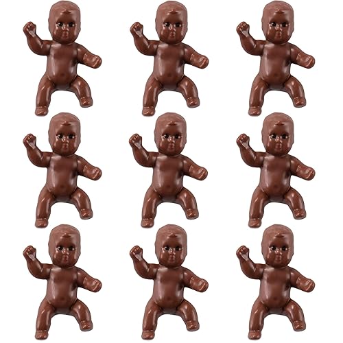 ZZYFGH 48 PCS King Cake Babies, 1.2 Inch Mini Babies