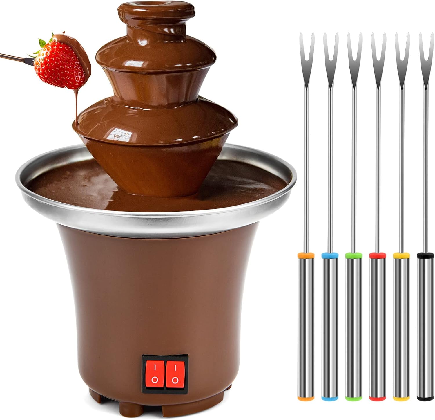 Chocolate Fountain, 3 Tiers Electric Melting Machine