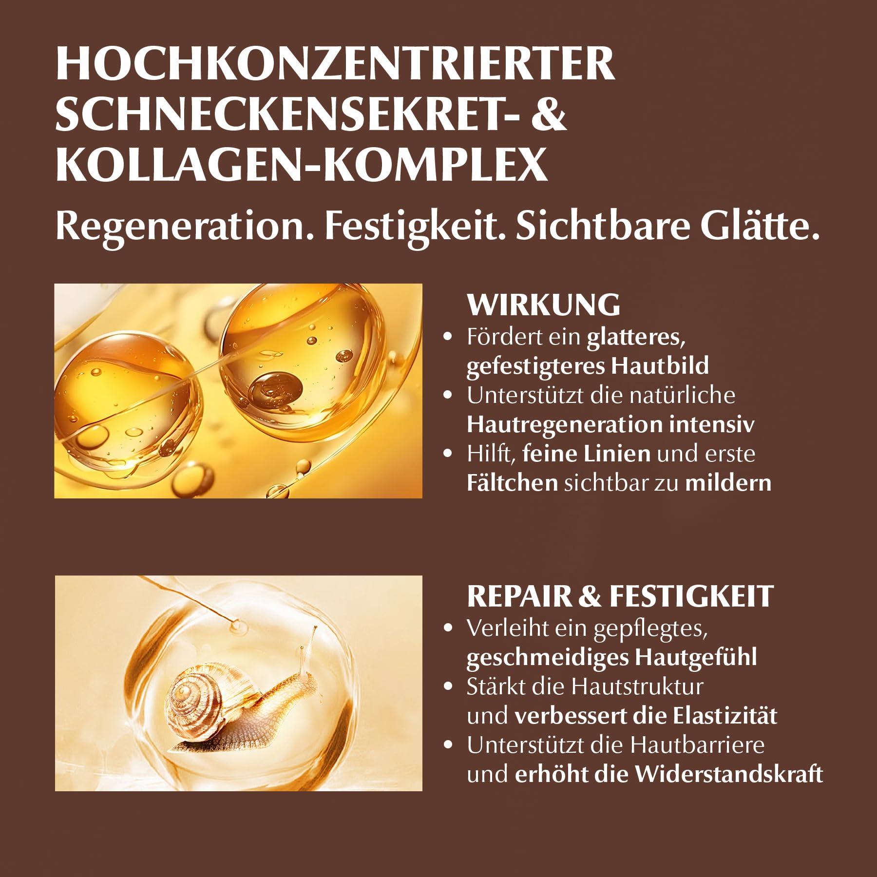 Gesichtspflege Set mit Snail Mucin & Kollagen - Schneckenschleim Gesicht Serum, Augenserum, Tages & Nachtcreme, 10x Tuchmaske, Gesichtsreinigung, Toner, Sonnencreme SPF 50 - Anti-Aging, glatte Haut