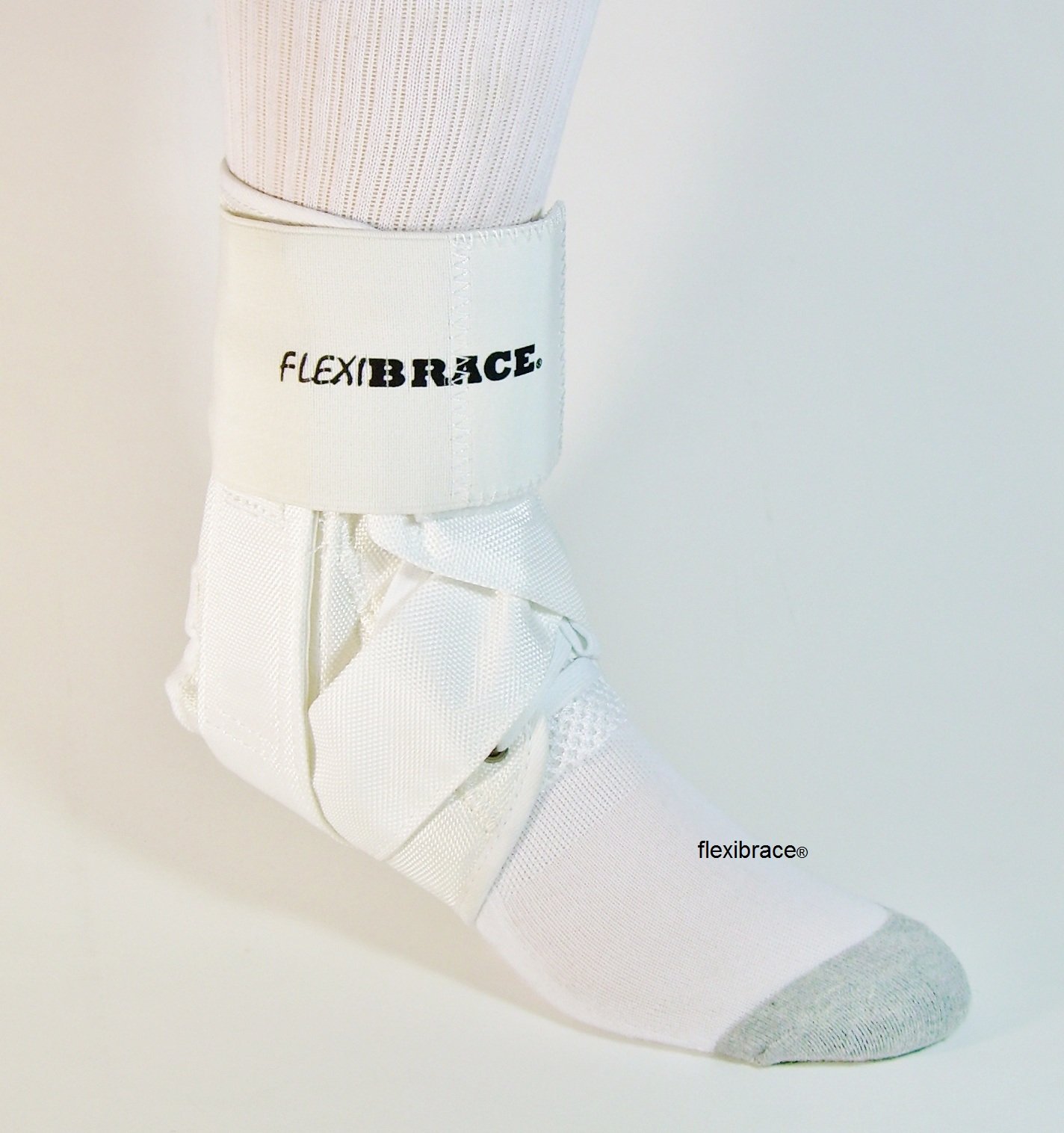 Ankle Brace Support (White, X-Large)
