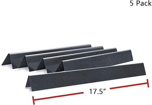 Vista 38 de Hongso Repuestos de barras aromatizantes para Weber 600 Series Genesis II 610, Genesis II LX 640, Genesis II E-610, Genesis 2 6 quemadores parrilla