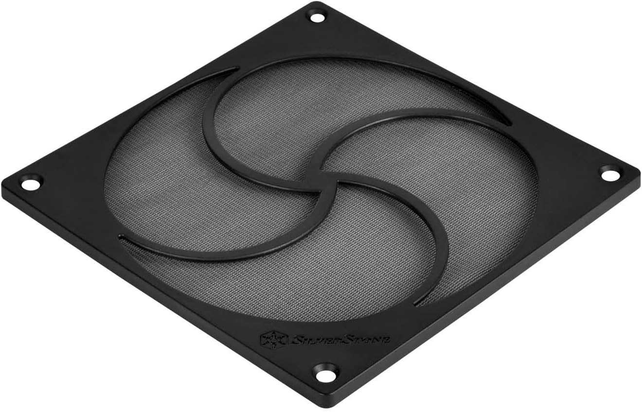 Silverstone SST-FF125B - 120mm HiFlow Fan Dust Filter, Magnet, Black