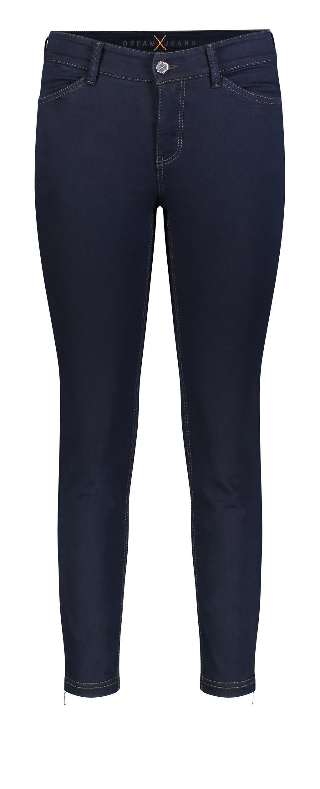 MAC JEANS Damen DREAM CHIC Jeans Dark Rinsewash D801, 32W / 27L