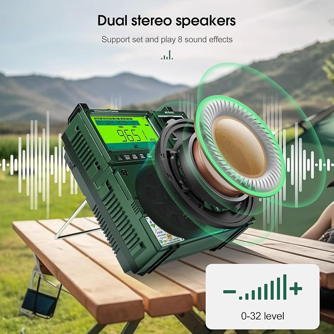 Radio Retekess TR113 receptor de onda corta multibanda miniatura 8
