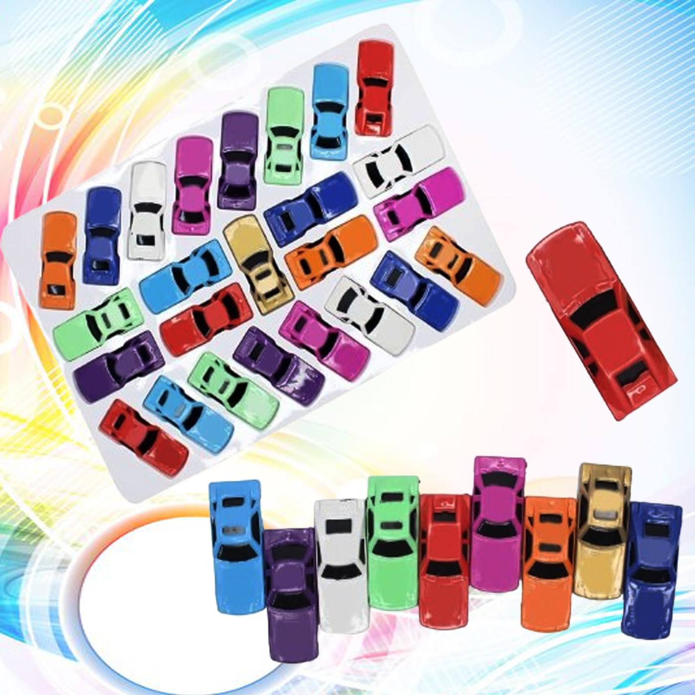 LEYSIN Combo Of 25 Pcs Colorful Unbreakable Small Racing Car Vehicle Toy Set For Children Gifting Pack Of 1, Multicolor (B0D9WBXDS1) Amazon Price History, Amazon Price Tracker