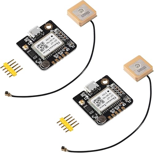 Miniatura 2 de 2 unids gt-u7 módulo GPS alta sensibilidad alta precisión posicionamiento navegación satélite posicionamiento compatible con GPS NEO-6M 51 MCU STM32