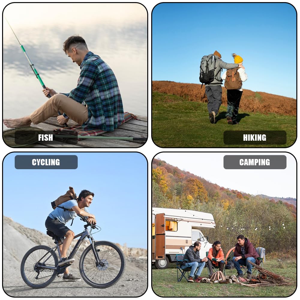 4 Pièces Aimant pour Epuisette, Libération de Filet Magnétique avec Porte Clé Extensible Spirale Boucle Magnétique de Filet pour Pêche Surf Randonnée L'alpinisme 4 Couleurs