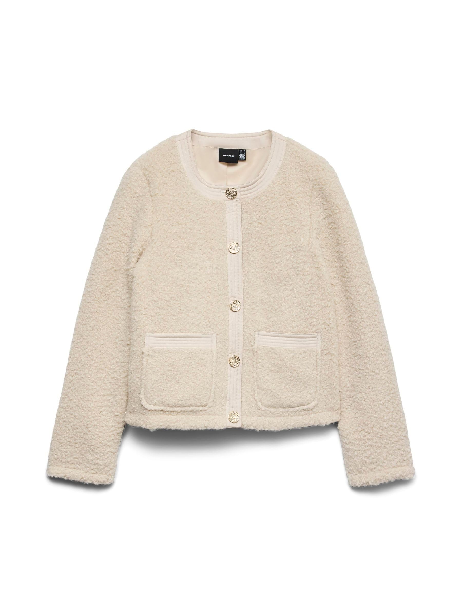 VERO MODA Female Teddyfell Jacke VMESPRESSO Jacke