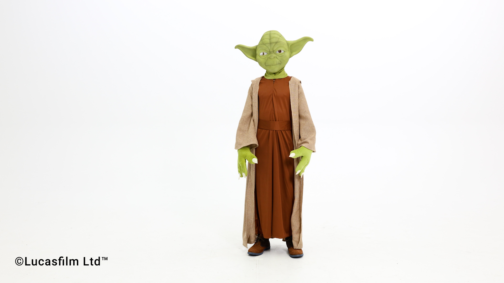 Disfraz Infantil Deluxe Yoda Star Wars con Máscara miniatura 7