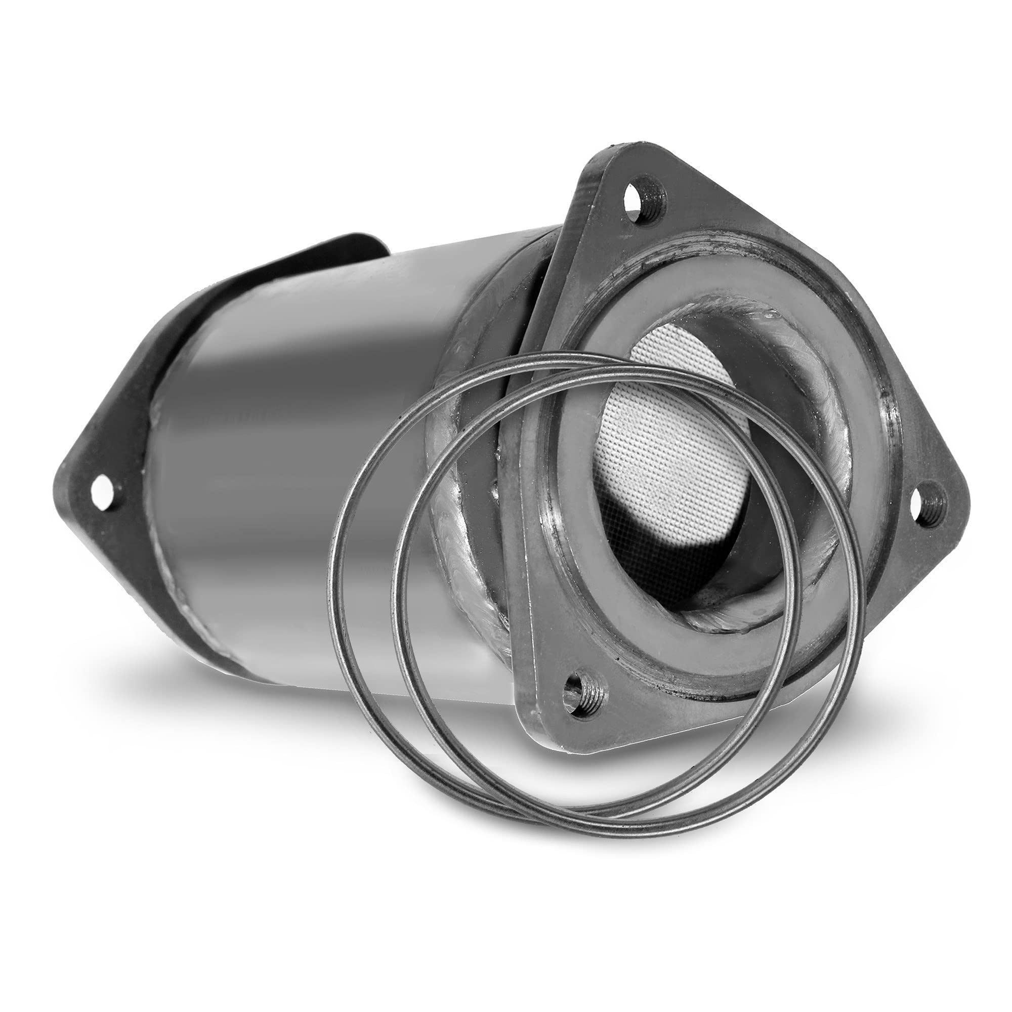 BESTPRICE Convertitore catalitico incl. materiale di montaggio Compatibile con CHEVROLET AVEO KALOS (T200, T250, T255), LACETTI, OPTRA (1J_), REZZO, GM KOREA KALOS (KLAS), LANOS, NUBIRA (J100, J200)