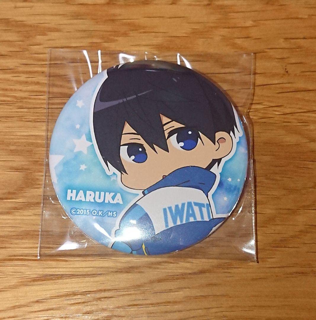 Amazon.co.jp: Free! 七瀬遙 缶バッジ ミニキャラver ハイ☆スピード 