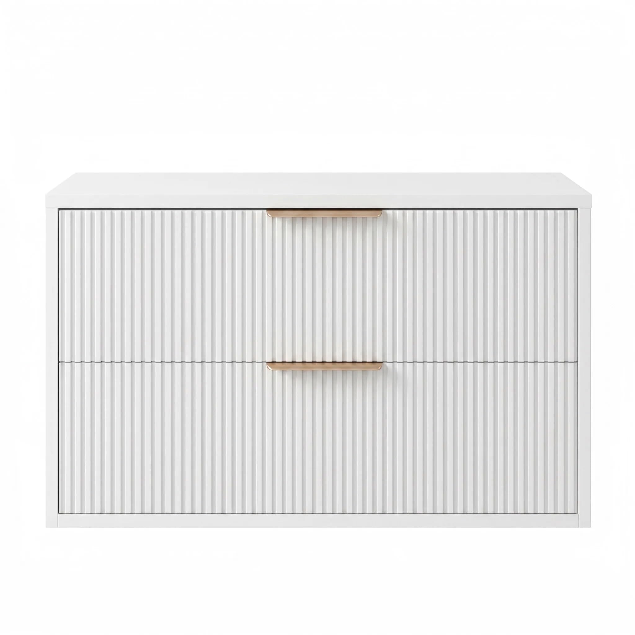 Rea - Szafka Łazienkowa Pod Umywalkę Mono 80cm - Biały - Mdf - 48x80x47 cm