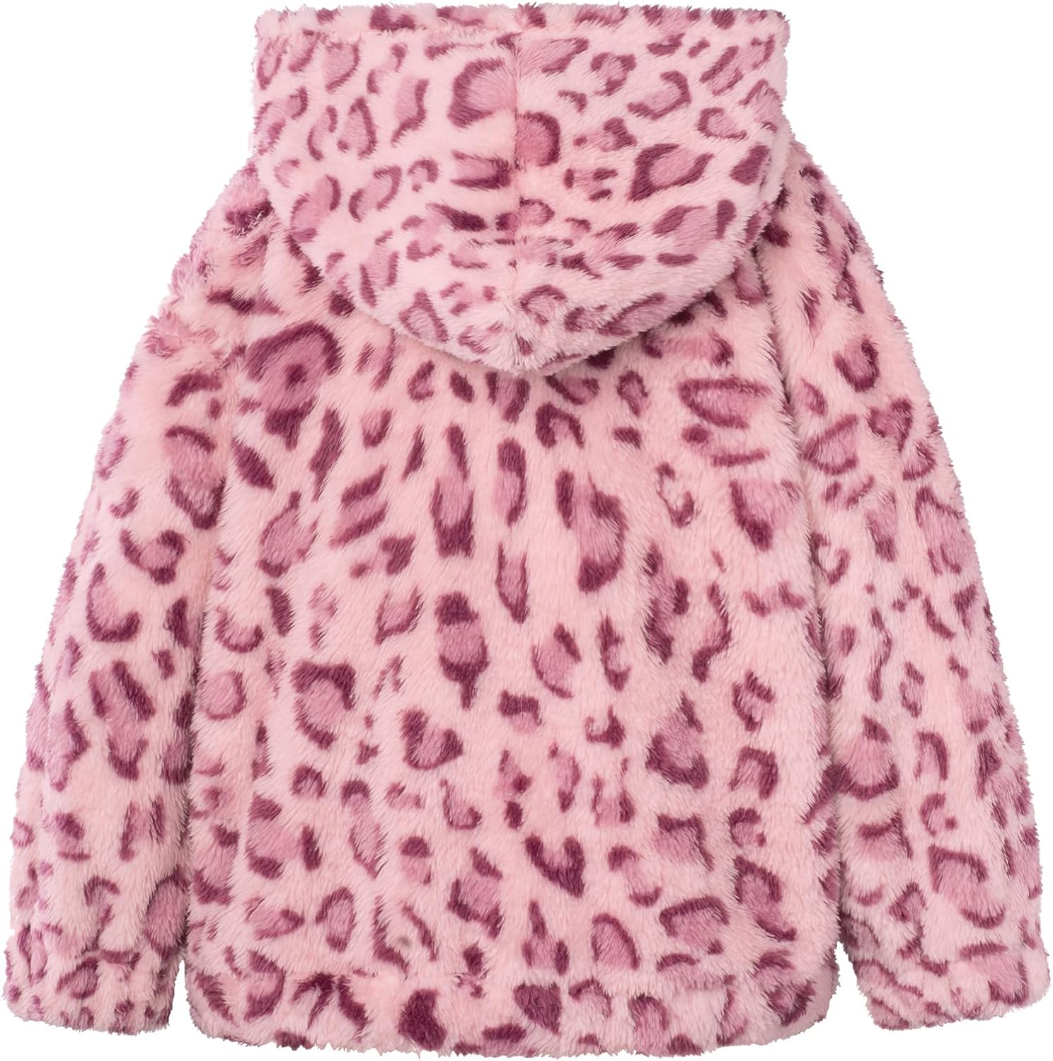 GRACE KARIN Girls Fleece Jacket Zip Up Sherpa Coat Kids Fall Hoodie Fuzzy Sweatshirt Size 5-14 - Image 8