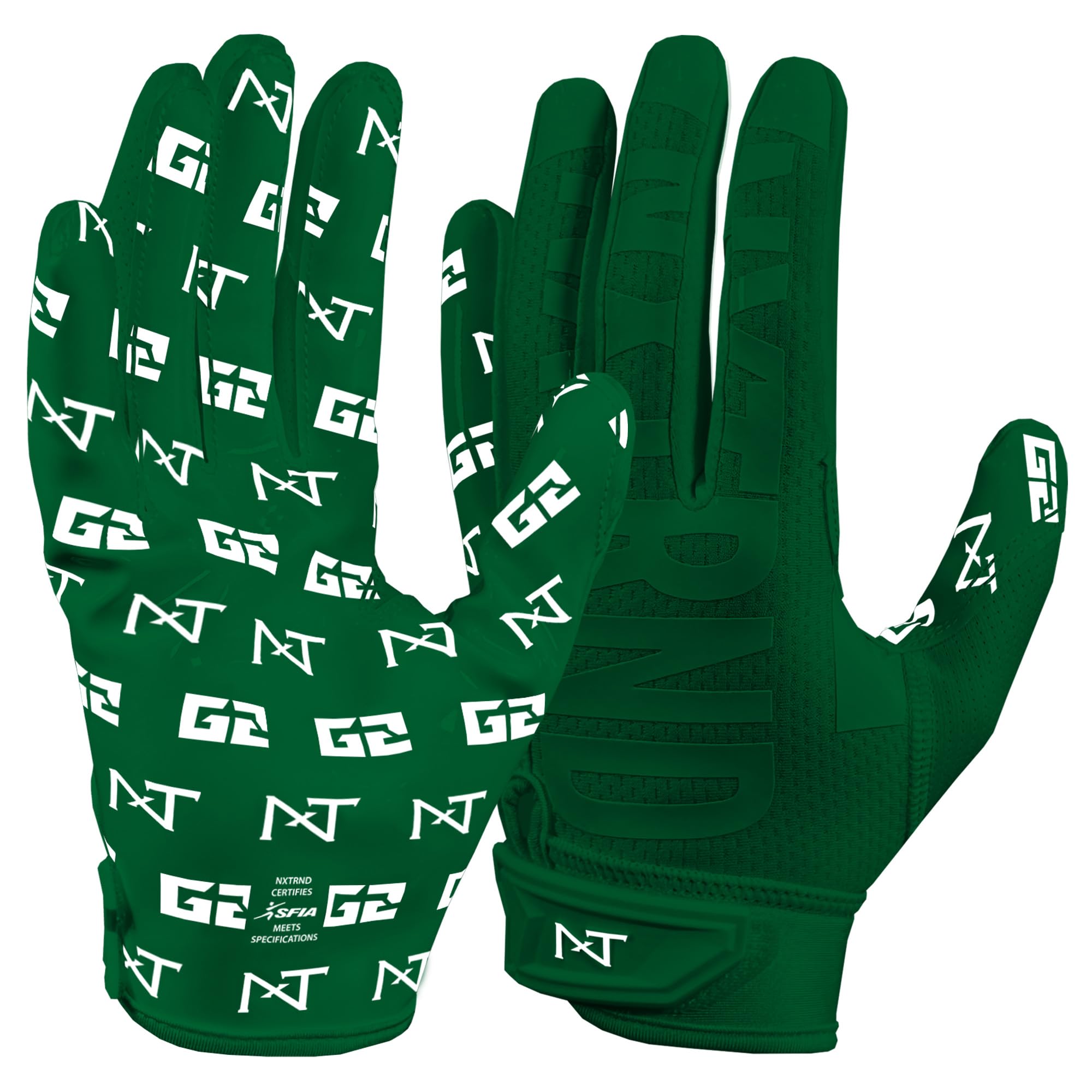 Nxtrnd G2 Pro Football Gloves, Men's Ultra Sticky Elite Receiver Gloves