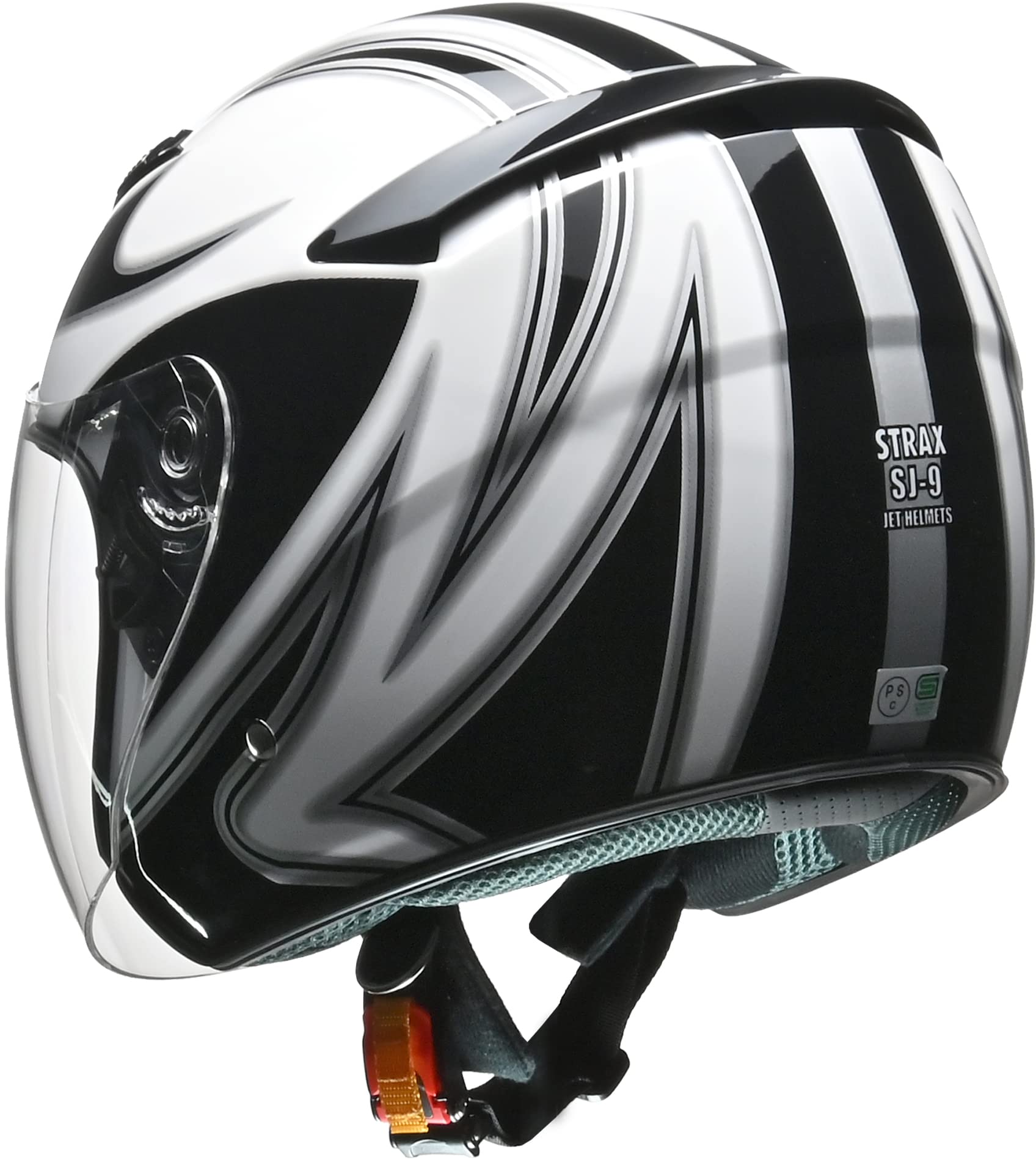 Amazon | リード工業(LEAD) バイクヘルメット ジェット STRAX ホワイト 